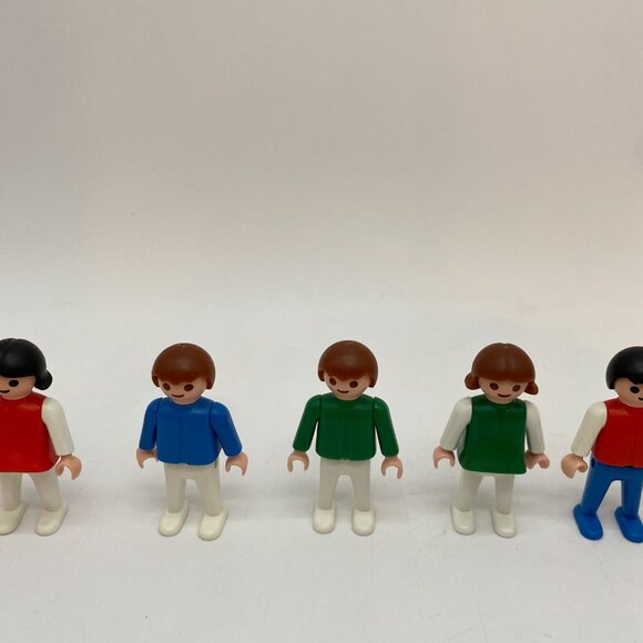 Geobra Playmobil Kids Set of 5 Figurines - Picture 3 of 4